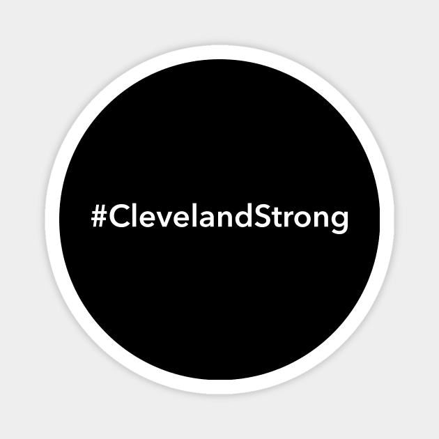 Cleveland Strong Magnet by Novel_Designs